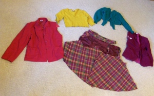 49-Cent Friday: Scrappy Skirt Refashion | Diary of a MadMama